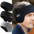 Winter Ear Warmers - Padded Thermal Ear Muffs for Men and Women