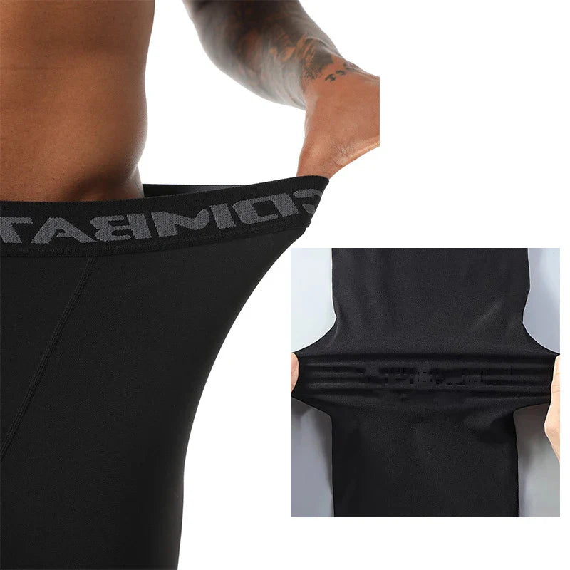 Men's Thermal Compression Tights for Winter Running - Performance Leggings